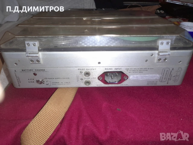  портативен ролков магнетофон Nagra IS. , снимка 4 - Радиокасетофони, транзистори - 53602396