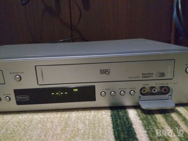 комбиниран VHS DVD плеър Samsung DVD-V6500 , снимка 10 - Плейъри, домашно кино, прожектори - 46338365