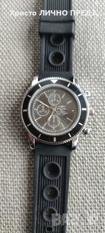 Промоция!!! Мъжки часовник Breitling Superocean rubber TOP, снимка 2 - Мъжки - 53122683