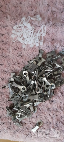 Метални щипки и кукички за пердета