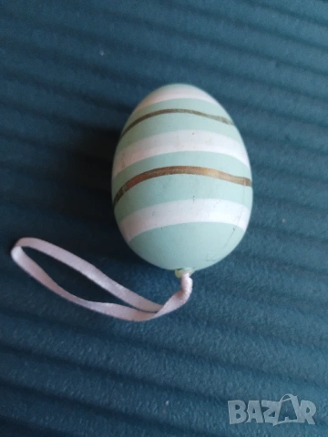 Великденско изкуствено яйце за декорация, снимка 2 - Декорация за дома - 53759266