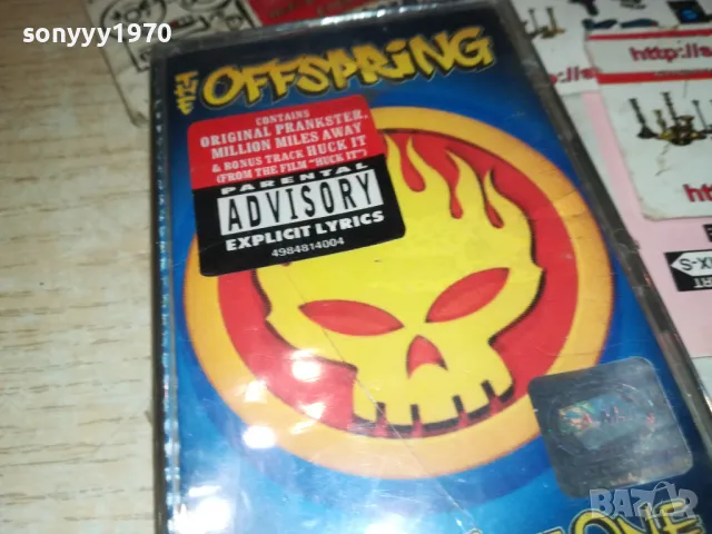 поръчана-THE OFFSPRING NEW ORIGINAL TAPE 1211241737, снимка 4 - Аудио касети - 47943811