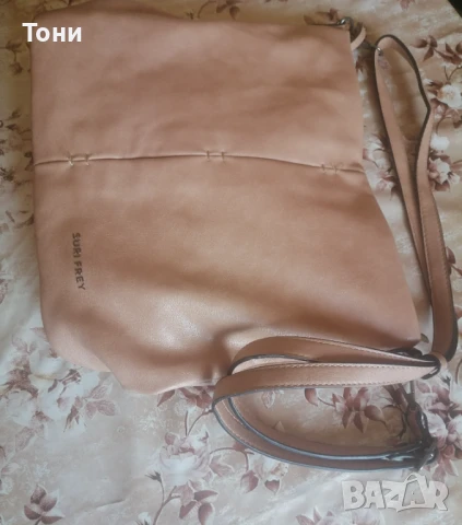 SURI FREY Оригинал Нова Кожена Дамска Чанта  , снимка 6 - Чанти - 50925345