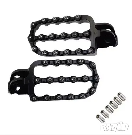 Husqvarna Svartpilen 701 Husqvarna 701 Enduro R Supermoto Footrest Footpegs KTM GASGAS ES/SM 700, снимка 6 - Части за велосипеди - 48236811