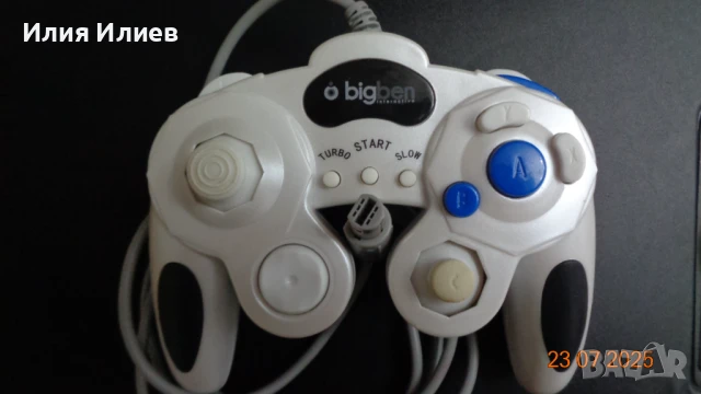 Nintendo GameCube Big Ben Pearl White Controller / Joystick, снимка 1