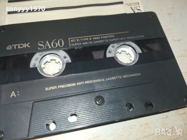 TDK SA60 TAPE 0508241928, снимка 4 - Аудио касети - 46811800