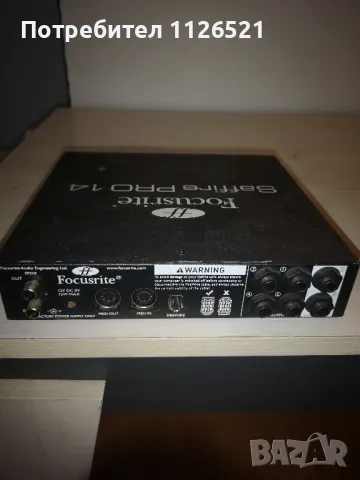 Focusrite Saffire PRO 14 , снимка 4 - Други - 48976304