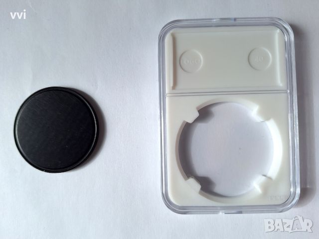 Черна монета за гравиране от анодизиран алуминий