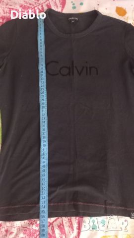 дамска тениска calvin klein , снимка 2 - Тениски - 46796973