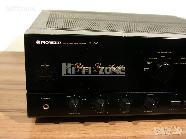 Усилвател Pioneer a-757 /2 , снимка 3 - Ресийвъри, усилватели, смесителни пултове - 48632502