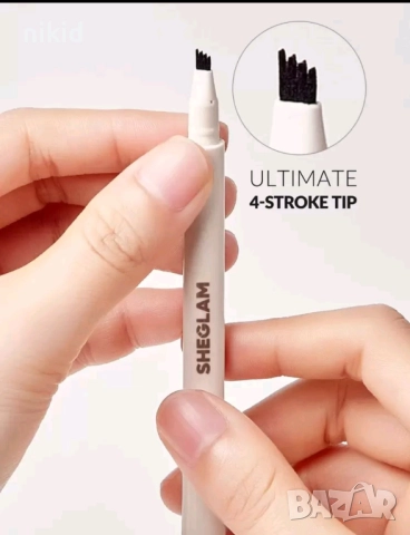 TATTOO Молив за вежди ефект Микроблейдинг писалка водоустойчив, снимка 5 - Козметика за лице - 38194454