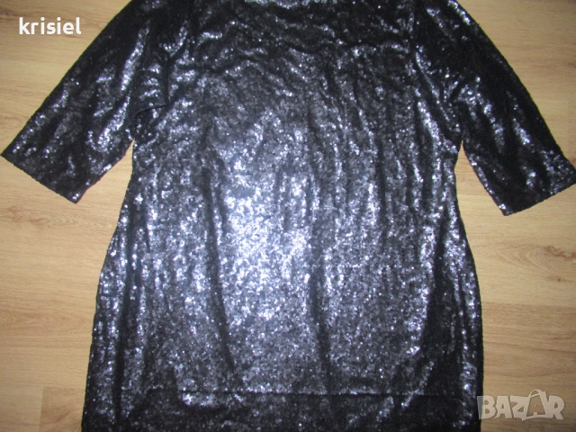 ЕЛЕГАНТНА ОФИЦИАЛНА КРАСИВА РОКЛЯ--4XL номер, снимка 3 - Рокли - 52646556