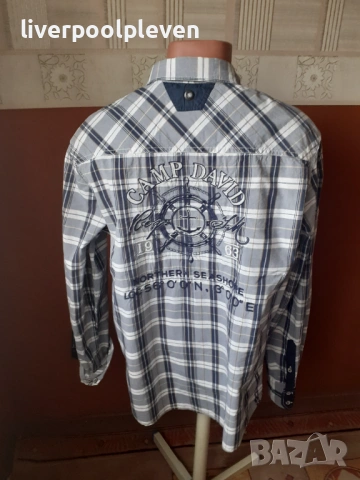 👉Camp David Original L ефектна, снимка 6 - Ризи - 53491036