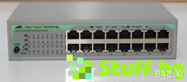 Суич Allied Telesis AT-FS716L, снимка 7 - Суичове - 49659881
