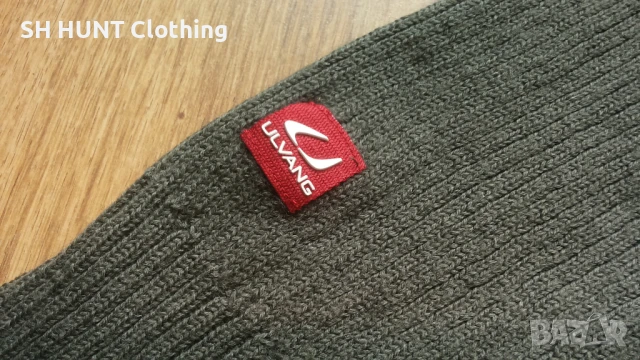 ULVANG Half Zip Sweater 100% Wool размер S / M пуловер 100% Вълна - 1328, снимка 11 - Пуловери - 51342460