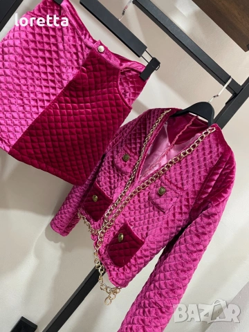 Пола и сако стил Chanel , снимка 2 - Поли - 54167265