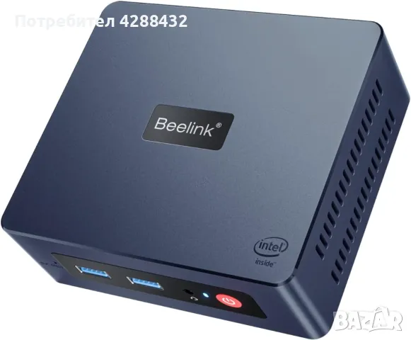 Beelink Mini S Mini PC W11 Pro, 11-то поколение процесор N5095 (макс. 2,9 GHz), 8 GB DDR4 + 128 GB S, снимка 7 - Други - 48264240