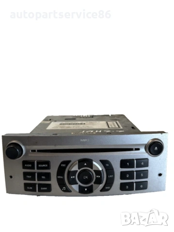 CD плеър за Peugeot 407 2.2 HDI (2007) 9660647677