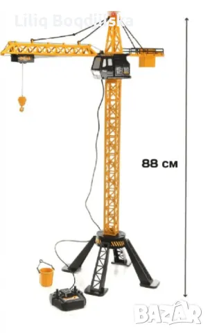 Строителен кран управлявана с RC дистанционно ,88см, снимка 9 - Коли, камиони, мотори, писти - 48722642