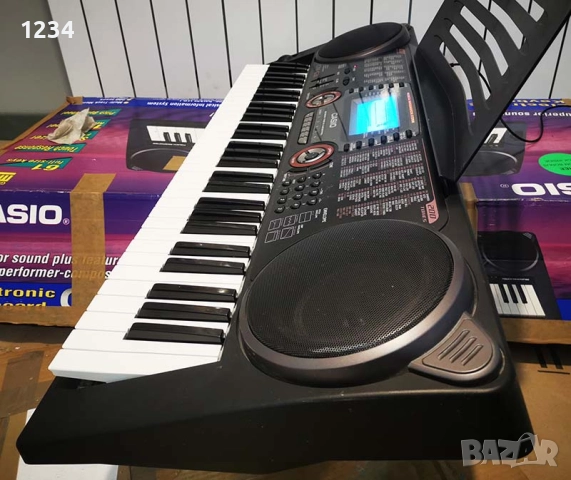 Синтезатор клавир CASIO CTK-631 с динамична клавиатура 5 октави, снимка 3 - Синтезатори - 52674988