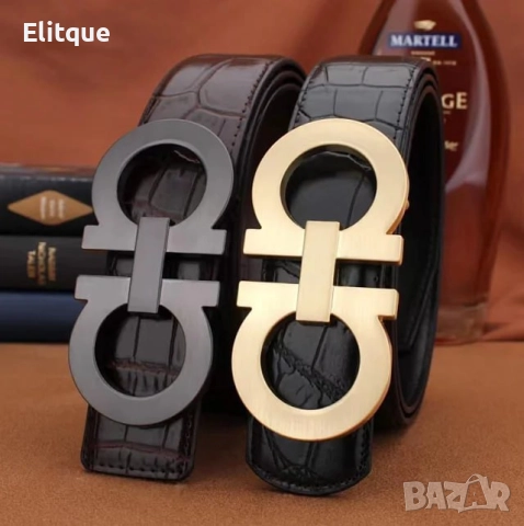 колани от естествена кожа в кутия amiri, снимка 2 - Колани - 52715447