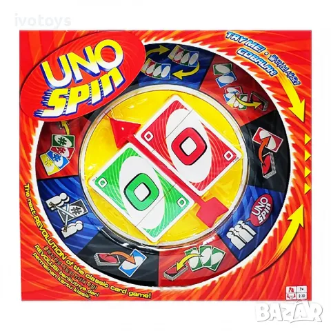 Детска настолна игра Рулетка Uno - Код 4976, снимка 1 - Игри и пъзели - 46989439