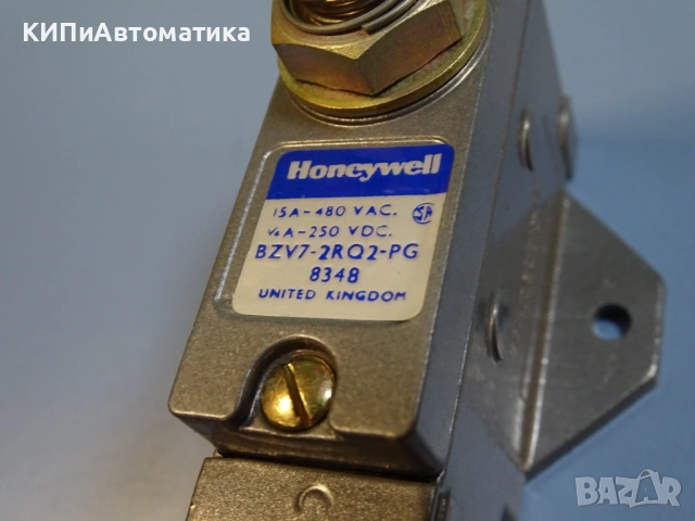 изключвател Honeywell BZV7-2RQ2-PG limit switch 15A 250V, снимка 4 - Резервни части за машини - 54190869