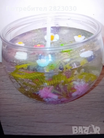 малка декоративна свещ 