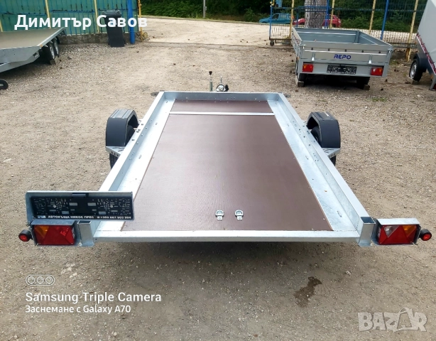 Туристическо, самосвално ремарке Поп-Индъстри за ATV,UTV, мотори до 750кg, снимка 12 - Ремаркета - 51973324