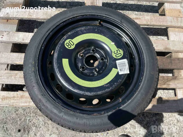 19 резервна джанта Патерица 5х112 Audi A4 S4 BMW G42 G20 Continental 125/70/19