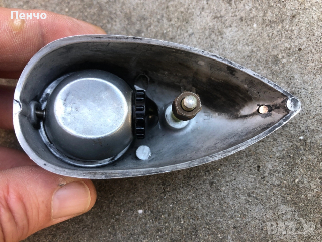 стар вело - мото стоп - ретро, снимка 7 - Антикварни и старинни предмети - 48478164