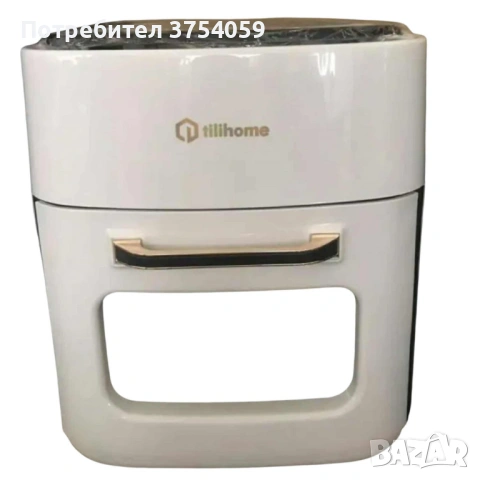 Електрически фритюрник с горещ въздух,обем 15 л., таймер + touch-screen, снимка 2 - Фритюрници - 53179818