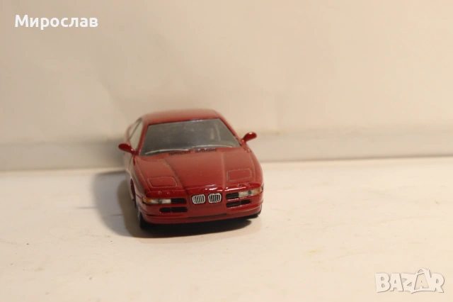 1:43 DEL PRADO BMW 850 КОЛИЧКА ИГРАЧКА МОДЕЛ, снимка 4 - Колекции - 53809364