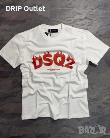 !НОВИ 12 МОДЕЛА! Мъжки Летни Тениски |HUGO|AX|DSQ2|BALENCIAGA, снимка 12 - Тениски - 54177509