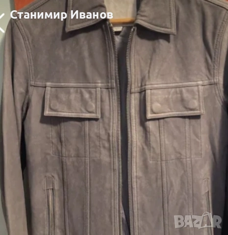 Кожено яке Jack & Jones 