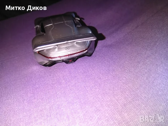 Mercedes-Benz AMG Vision Gran Turismo silver 1:32 Maisto колекционерска количка, снимка 4 - Колекции - 50257303