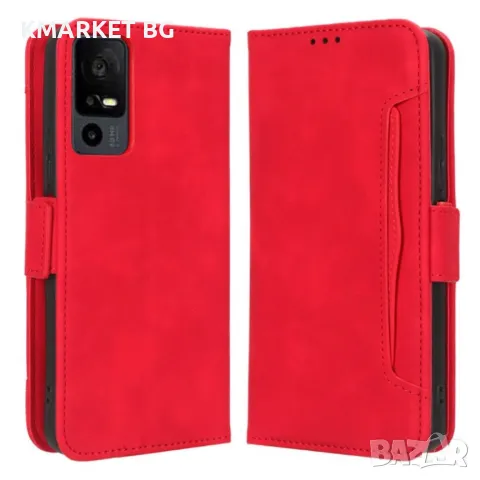 TCL 40 NxtPaper 5G Magnetic Wallet Калъф и Протектор, снимка 3 - Калъфи, кейсове - 48048106