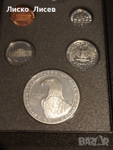 САЩ 1983г. сет мат-гланц, снимка 7 - Нумизматика и бонистика - 53605511