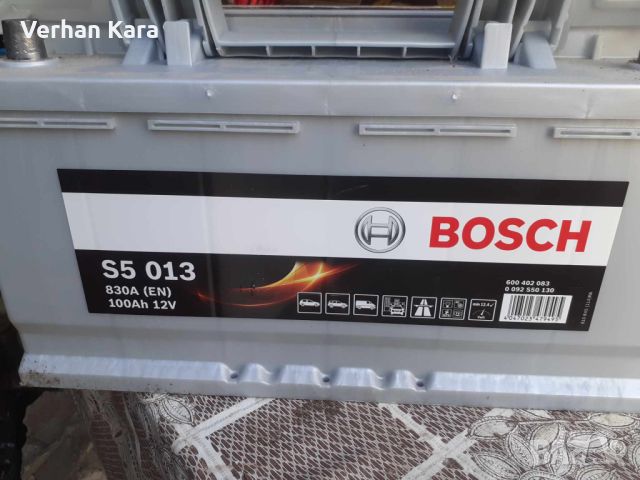 BOSCH 100AH ​​​​S5 013, снимка 5 - Аксесоари и консумативи - 45179192