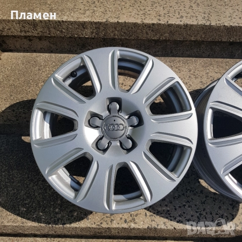 Оригинални алуминиеви джанти за Ауди 5x112x16, снимка 2 - Гуми и джанти - 52087679