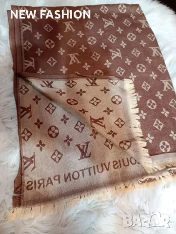 Дамски Шалове : LOUIS VUITTON: DIOR , снимка 4 - Шалове - 47866645