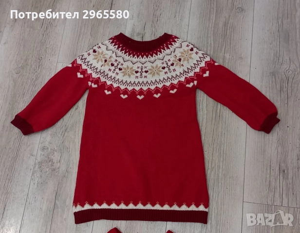 Коледен лот за момиче, , ръст 98, снимка 2 - Детски Блузи и туники - 52830148