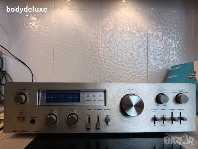 Аudion MP A500 усилвател, снимка 2 - Ресийвъри, усилватели, смесителни пултове - 53029771