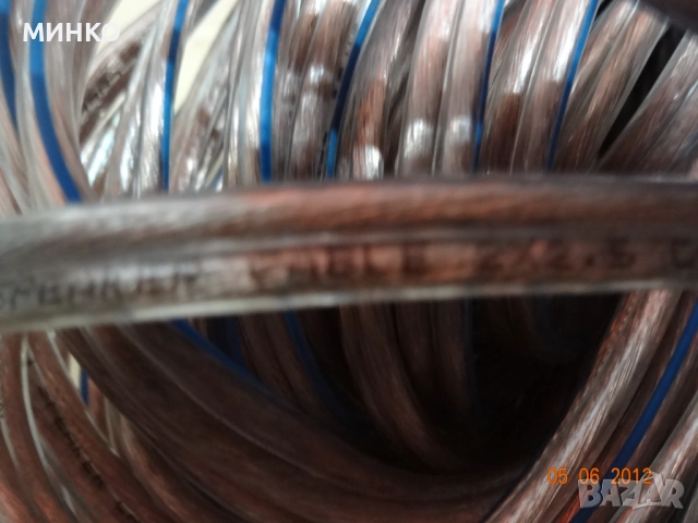Кабел за колони OKSI Speaker Cable - 2 x 2.5mm², снимка 6 - Тонколони - 52872596