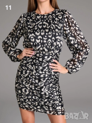 Елегантна рокля с блестяща нишка, снимка 4 - Рокли - 53376809