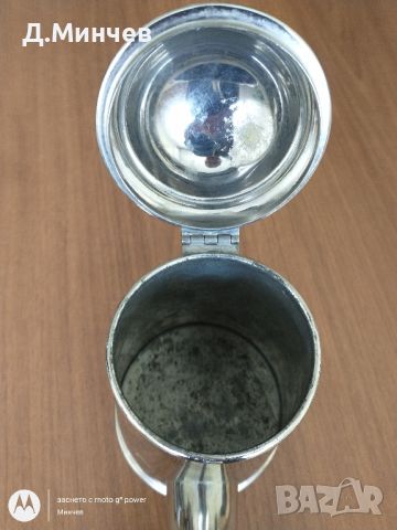 Месингов ретро чайник , снимка 2 - Антикварни и старинни предмети - 45912024