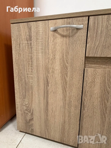 Скрин - шкаф за тв дъб сонома , снимка 2 - Скринове - 53436116
