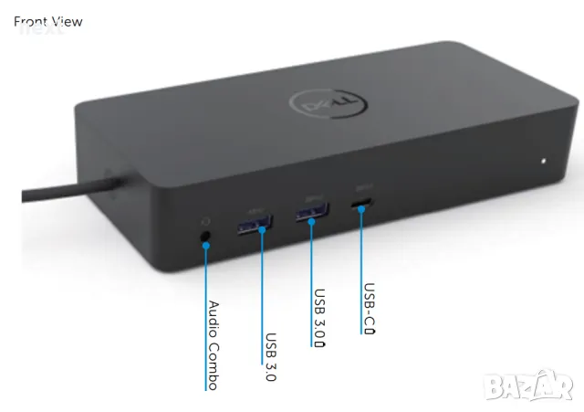 Универсална Докинг станция Dell Universal Dock D6000 за Mac / Windows, снимка 2 - Лаптоп аксесоари - 48865883