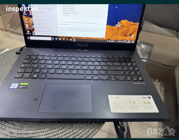 ASUS X571 16 RAM,256 GB SSD 1650 video, снимка 2 - Лаптопи за работа - 50491315