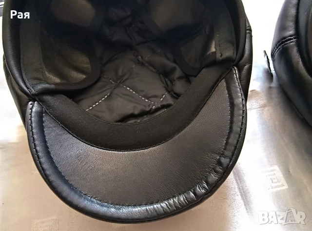 Мъжко кожено бомбе , снимка 3 - Шапки - 50812479
